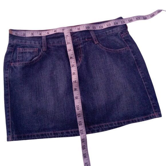 Old Navy denim mini skirt size 2 - Picture 7 of 7